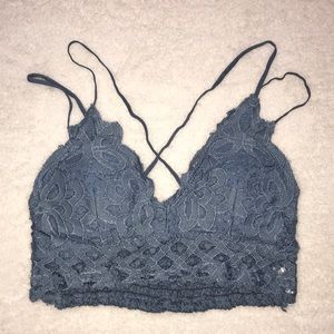 Blue womens Brallete/ crop top